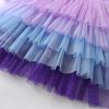 imageDXTON Girls Tutu Dresses Toddler Winter Long Sleeve Party Tulle Dresses for 212TAlh2117blue
