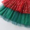 imageDXTON Girls Tutu Dresses Toddler Winter Long Sleeve Party Tulle Dresses for 212TAlh4112green