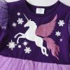 imageDXTON Girls Tutu Dresses Toddler Winter Long Sleeve Party Tulle Dresses for 212TLh2212purlple