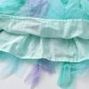 imageDXTON Girls Tutu Dresses Toddler Winter Long Sleeve Party Tulle Dresses for 212TLh2300green