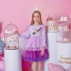 imageDXTON Girls Tutu Dresses Toddler Winter Long Sleeve Party Tulle Dresses for 212TLh4019purple