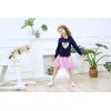 imageDXTON Girls Tutu Dresses Toddler Winter Long Sleeve Party Tulle Dresses for 212TLh4560navy