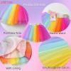 imageDXTON Girls Tutu Skirt Rainbow Toddler Tulle Ballet Dance Skirt for 28 YearsSk272rainbow
