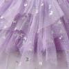 imageDXTON Kids Girls Tutu Dresses Toddler Rainbow Flower Tulle SkirtDksk212purple