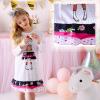 imageDXTON Little Girs Dress Children Kid Long Sleeve Flower Dresses 212Years LH3660GRAYDXGrey