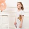 imageDXTON Toddler Baby Girls Dresses Summer Short Sleeves Dresses Outfits 212TAasmk777grey