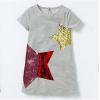 imageDXTON Toddler Baby Girls Dresses Summer Short Sleeves Dresses Outfits 212TAasmk777grey