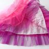 imageDXTON Toddler Girl Summer Short Sleeve Tutu Party Wedding Birthday DressesSh2113pink