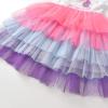 imageDXTON Toddler Girl Summer Short Sleeve Tutu Party Wedding Birthday DressesSh4980white