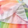 imageDXTON Toddler Girls Dresses Tutu Summer Short Sleeve Tulle Birthday Dress SH4202Multicoloured