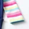 imageDXTON Toddler Girls Long Sleeve Dress Stripe Rainbow Ruffle Cotton Casual Tunic Shirt Fall Winter School DressRainbow Koala
