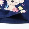 imageDXTON Toddler Girls Long Sleeve Dress Stripe Rainbow Ruffle Cotton Casual Tunic Shirt Fall Winter School DressRainbow Koala