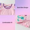imageDXTON Toddler Girls Mermaid Outfit Cotton Top and Shorts Summer Clothing Set for 312 YearsPs5306 Mermaid
