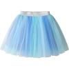 imageDXTON Girls Tutu Skirt Rainbow Toddler Tulle Ballet Dance Skirt for 28 YearsSk277mint Green