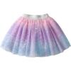 imageDXTON Kids Girls Tutu Dresses Toddler Rainbow Flower Tulle SkirtDksk267