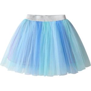 imageDXTON Girls Tutu Skirt Rainbow Toddler Tulle Ballet Dance Skirt for 28 YearsSk277mint Green