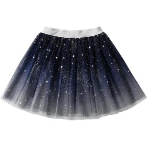 imageDXTON Kids Girls Tutu Dresses Toddler Rainbow Flower Tulle SkirtDksk4989blue