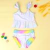 imageDXTON Toddler Girls Swimsuit Mermaid Tankini Set 2Piece Swimming Bathing Suit Beach Sport 310 YearsSm054rainbow
