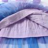 imageDXTON Toddler Girls Dress Long Sleeve Tutu Winter Birthday Party Dress for Little Girl 38TBlue