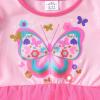 imageDXTON Toddler Girls Dress Long Sleeve Tutu Winter Birthday Party Dress for Little Girl 38TPink