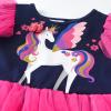 imageDXTON Toddler Girls Dress Long Sleeve Tutu Winter Birthday Party Dress for Little Girl 38TPurple