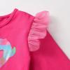 imageDXTON Toddler Girls Dress Long Sleeve Tutu Winter Birthday Party Dress for Little Girl 38TRose Pink