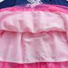 imageDXTON Girls Long Sleeves Dresses Party Winter Birthday Tutu Toddler Outfits LH2110Lh2110blue