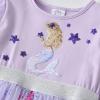 imageDXTON Kids Girls Dresses Long Sleeve Toddler Winter Party Tutu Dresses for 28TAlh19527purple