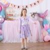 imageDXTON Kids Girls Dresses Long Sleeve Toddler Winter Party Tutu Dresses for 28TAlh19527purple