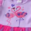 imageDXTON Kids Girls Dresses Long Sleeve Toddler Winter Party Tutu Dresses for 28TLh2109purple