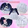 imageDXTON Kids Girls Dresses Long Sleeve Toddler Winter Party Tutu Dresses for 28TLh8004navy