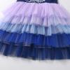 imageDXTON Girls Dresses Winter Long Sleeve Tutu Party DressesBlack