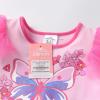 imageDXTON Girls Dresses Winter Long Sleeve Tutu Party DressesPink