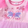 imageDXTON Girls Dresses Winter Long Sleeve Tutu Party DressesPink