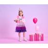 imageDXTON Girls Dresses Winter Long Sleeve Tutu Party DressesPink