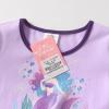 imageDXTON Girls Dresses Winter Long Sleeve Tutu Party DressesPurple