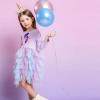 imageDXTON Toddler Girls Dresses Tutu Winter Long Sleeve Tutu Dress Party Dresses LH2111Purple