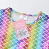 imageDXTON Toddler Girls Dresses Tutu Winter Long Sleeve Tutu Dress Party Outfits LH4202Multicoloured