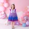 imageDXTON Girls Dresses Winter Long Sleeve Tutu Party DressesPurple