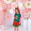 imageDXTON Toddler Kids Girls Long Sleeve Shirts Cute Christmas Graphic Tees Top Blouse Fall Winter 38 YearsL7110