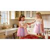 image:imageDXTON Girls Summer Dress with Cotton Top and Colorful Tulle Holiday Party Casual Dresses for Toddler Kids for 38 YearsBeige