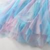 image:imageDXTON Girls Summer Dress with Cotton Top and Colorful Tulle Holiday Party Casual Dresses for Toddler Kids for 38 YearsGreen