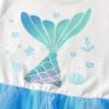 image:imageDXTON Girls Summer Dress with Cotton Top and Colorful Tulle Holiday Party Casual Dresses for Toddler Kids for 38 YearsWhite
