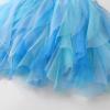 image:imageDXTON Girls Summer Dress with Cotton Top and Colorful Tulle Holiday Party Casual Dresses for Toddler Kids for 38 YearsWhite