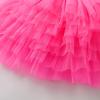 image:imageDXTON Girls Sleeveless Summer Dresses Tutu Strap Knit with 8Layer Fluffy Cotton Blend for Birthday Party Outfits 38 YearsBlack