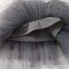 image:imageDXTON Girls Sleeveless Summer Dresses Tutu Strap Knit with 8Layer Fluffy Cotton Blend for Birthday Party Outfits 38 YearsGrey