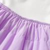 image:imageDXTON Girls Sleeveless Summer Dresses Tutu Strap Knit with 8Layer Fluffy Cotton Blend for Birthday Party Outfits 38 YearsPurple
