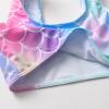 image:imageDXTON Girls Summer Swimsuit Beach Sport One Pieces Ruffled Tankini Cartoon Bathing Suit SwimwearBlue Pink