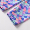 image:imageDXTON Toddler Girls Tutu Leggings with Skirt Ruffle Footless Skirted PantsBlue Purple