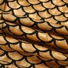 image:imageDXTON Toddler Girls Tutu Leggings with Skirt Ruffle Footless Skirted PantsGold Mermaid